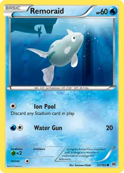Remoraid 32/162 (XY - BREAKthrough)  | Good Games Adelaide SA