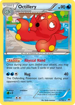 Octillery 33/162 (XY - BREAKthrough)  - Holofoil | Good Games Adelaide SA
