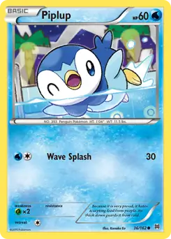 Piplup 36/162 (XY - BREAKthrough)  | Good Games Adelaide SA
