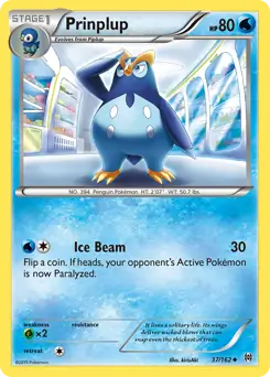 Prinplup 37/162 (XY - BREAKthrough)  | Good Games Adelaide SA
