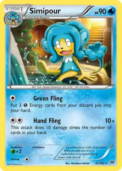 Simipour 42/162 (XY - BREAKthrough)  | Good Games Adelaide SA