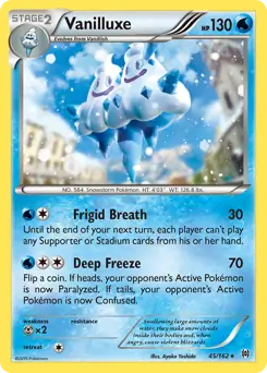 Vanilluxe 45/162 (XY - BREAKthrough)  | Good Games Adelaide SA