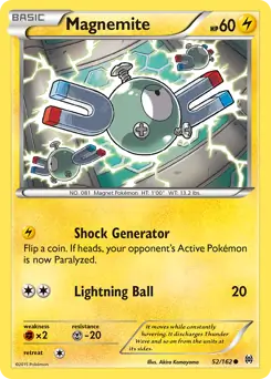 Magnemite 52/162 (XY - BREAKthrough)  | Good Games Adelaide SA