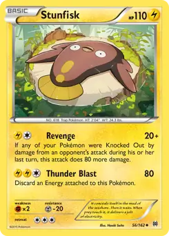 Stunfisk 56/162 (XY - BREAKthrough)  | Good Games Adelaide SA