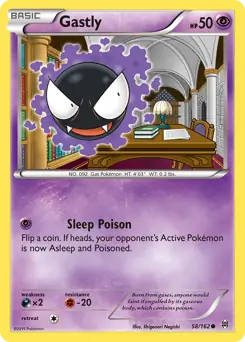 Gastly 58/162 (XY - BREAKthrough)  | Good Games Adelaide SA