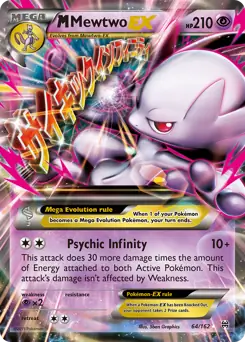 M Mewtwo EX 64/162 (XY - BREAKthrough)  - Holofoil | Good Games Adelaide SA