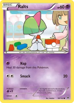 Ralts 68 68/162 (XY - BREAKthrough)  | Good Games Adelaide SA