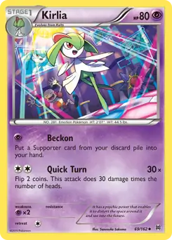 Kirlia 69/162 (XY - BREAKthrough)  | Good Games Adelaide SA