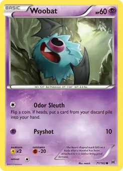 Woobat 71/162 (XY - BREAKthrough)  | Good Games Adelaide SA