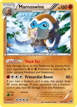 Mamoswine 82/162 (XY - BREAKthrough)  - Holofoil | Good Games Adelaide SA