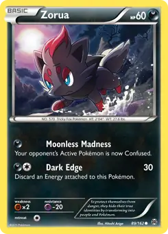Zorua 89/162 (XY - BREAKthrough)  | Good Games Adelaide SA