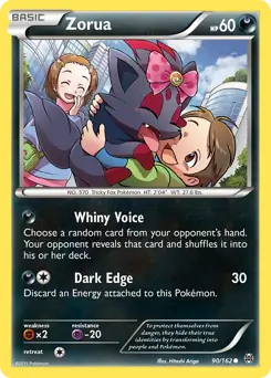 Zorua 90/162 (XY - BREAKthrough)  | Good Games Adelaide SA