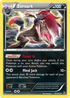 Zoroark 91/162 (XY - BREAKthrough)  - Holofoil | Good Games Adelaide SA