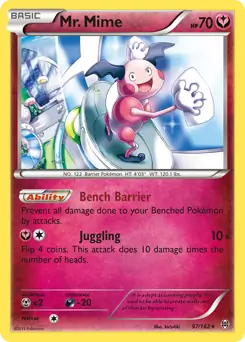 Mr. Mime 97/162 (XY - BREAKthrough)  | Good Games Adelaide SA