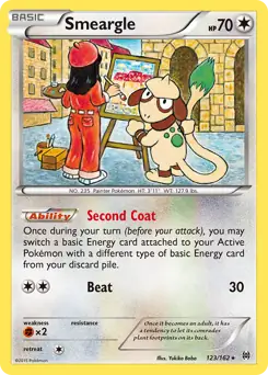 Smeargle 123/162 (XY - BREAKthrough)  | Good Games Adelaide SA