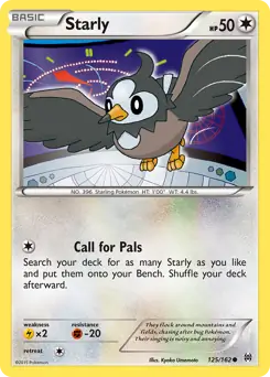 Starly 125/162 (XY - BREAKthrough)  | Good Games Adelaide SA