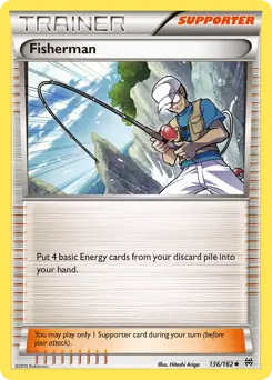 Fisherman 136/162 (XY - BREAKthrough)  | Good Games Adelaide SA