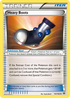 Heavy Boots 141/162 (XY - BREAKthrough)  | Good Games Adelaide SA