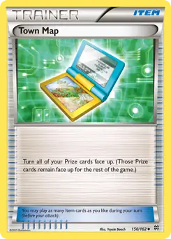 Town Map 150/162 (XY - BREAKthrough)  | Good Games Adelaide SA