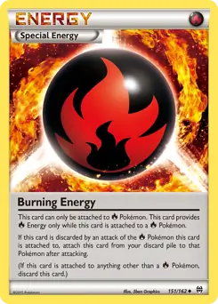 Burning Energy 151/162 (XY - BREAKthrough)  | Good Games Adelaide SA