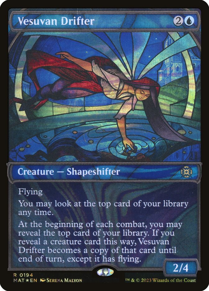 Vesuvan Drifter 194/50 (March of the Machine: The Aftermath)  - Showcase Halo Foil | Good Games Adelaide SA