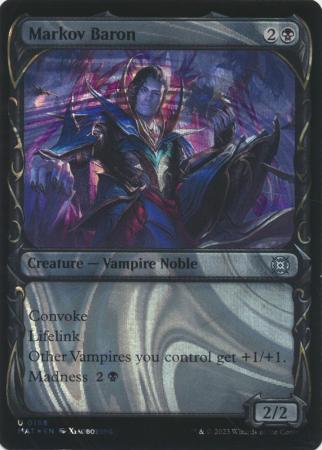 Markov Baron 198/50 (March of the Machine: The Aftermath)  - Showcase Halo Foil | Good Games Adelaide SA