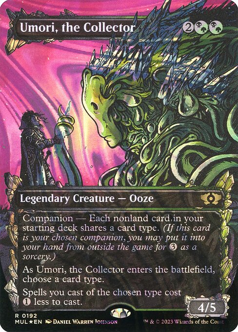 Umori, the Collector 192 (March of the Machine: Multiverse Legends)  - Borderless Halo Foil | Good Games Adelaide SA