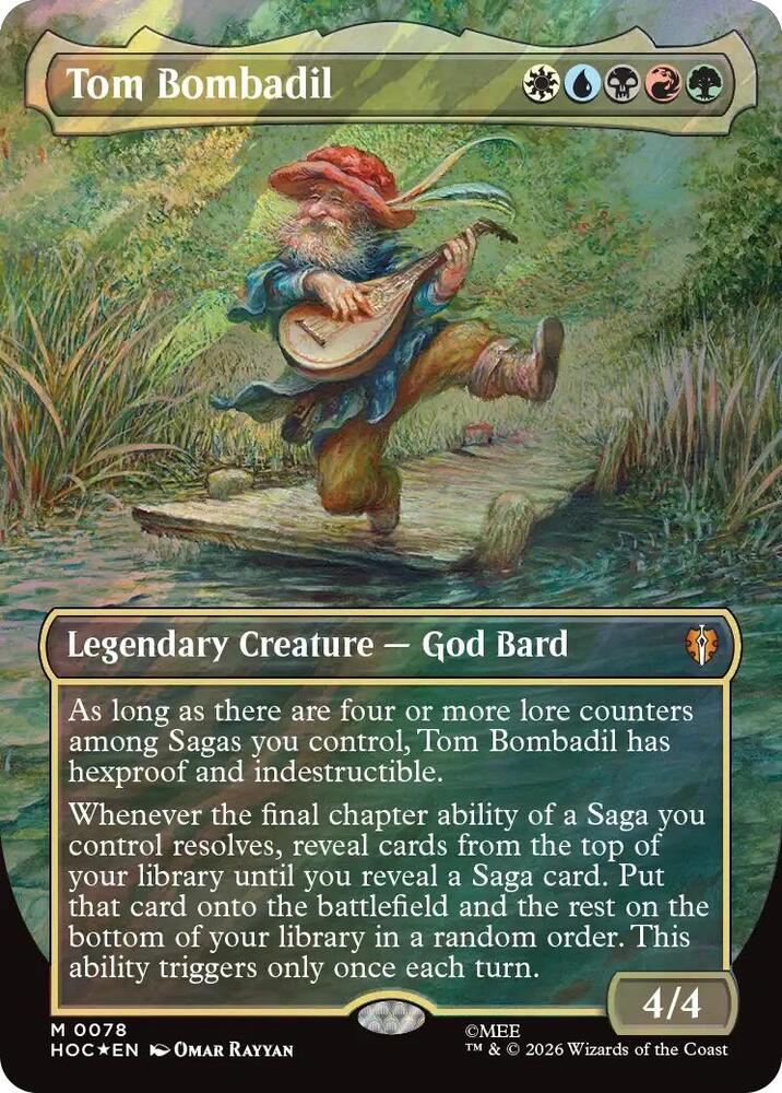 Tom Bombadil 78 (The Hobbit: Eternal-Legal)  - Borderless Surge Foil | Good Games Adelaide SA