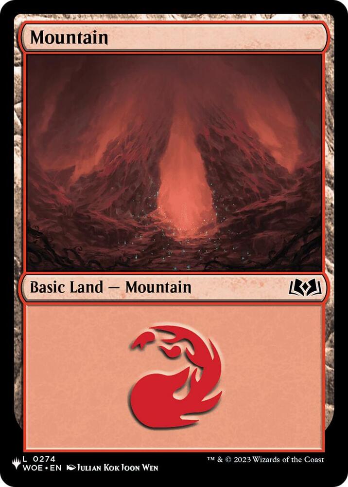Mountain 0274 WOE 274 (The List Reprints)  | Good Games Adelaide SA