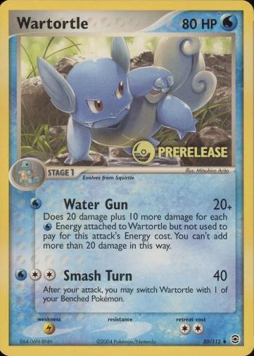 Wartortle Prerelease 050/112 (Miscellaneous Cards & Products)  | Good Games Adelaide SA
