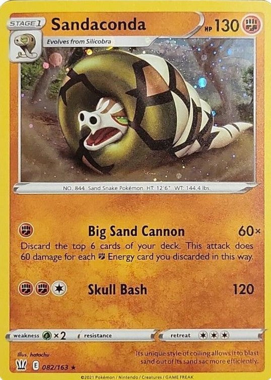 Sandaconda 082/163 (Miscellaneous Cards & Products)  - Cosmo Holofoil | Good Games Adelaide SA