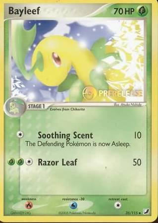 Bayleef Prerelease 35/115 (Nintendo Promos)  | Good Games Adelaide SA