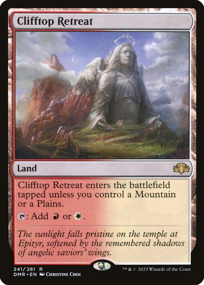 Clifftop Retreat 241 (Dominaria Remastered)  - Foil | Good Games Adelaide SA