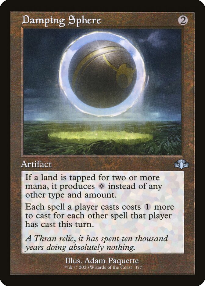 Damping Sphere 377 (Dominaria Remastered)  - Retro Foil | Good Games Adelaide SA