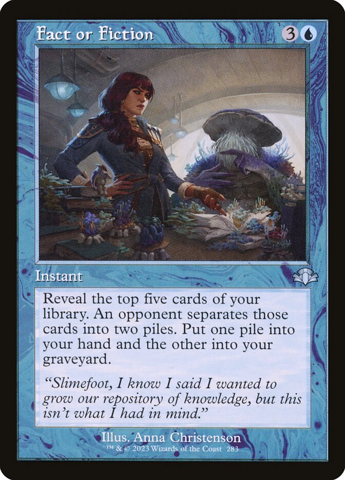 Fact or Fiction 283 (Dominaria Remastered)  - Retro | Good Games Adelaide SA