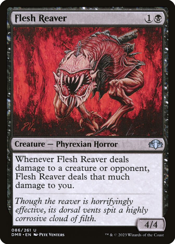 Flesh Reaver 86 (Dominaria Remastered)  | Good Games Adelaide SA