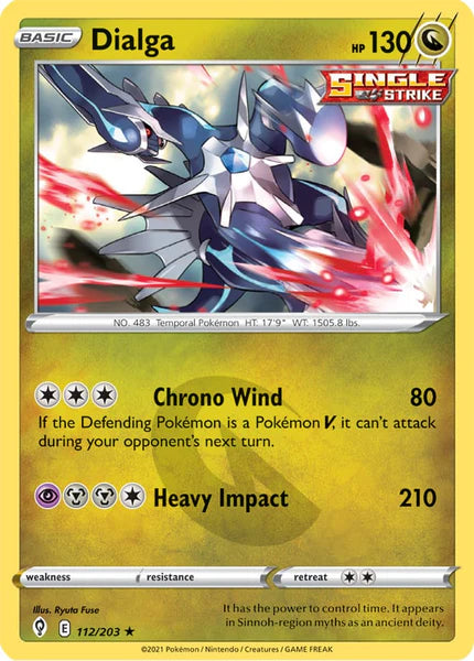 Dialga 112/203 (Miscellaneous Cards & Products)  - Holofoil | Good Games Adelaide SA