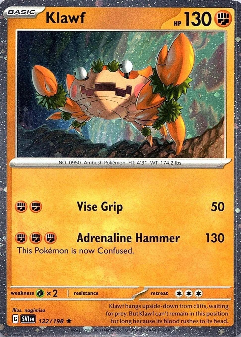 Klawf 122/198 (Miscellaneous Cards & Products)  - Cosmo Holofoil | Good Games Adelaide SA