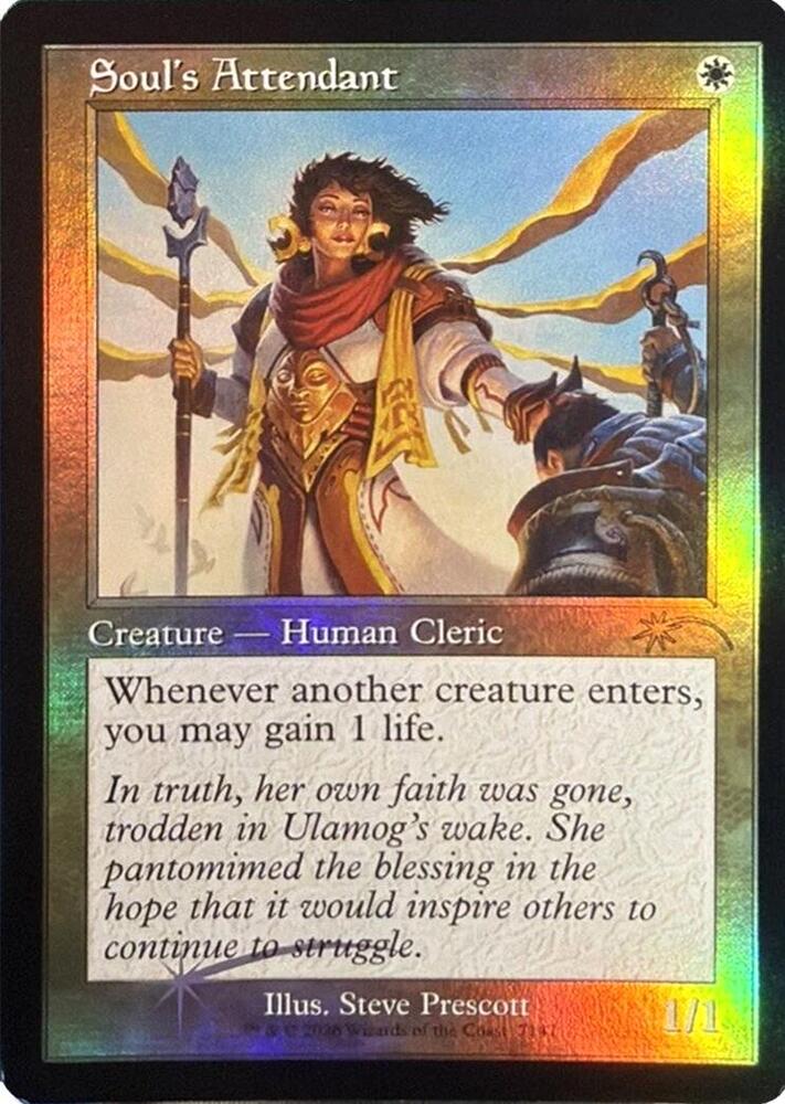Souls Attendant Retro Frame 7147 (Secret Lair Drop Series)  - Foil | Good Games Adelaide SA