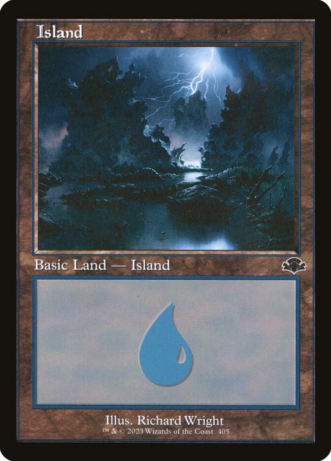 Island 405 (Dominaria Remastered)  - Retro Foil | Good Games Adelaide SA