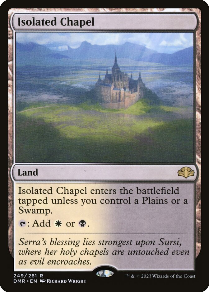 Isolated Chapel 249 (Dominaria Remastered)  - Foil | Good Games Adelaide SA