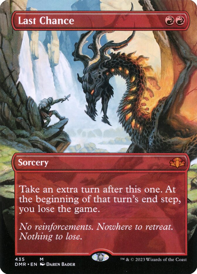 Last Chance 435 (Dominaria Remastered)  - Borderless | Good Games Adelaide SA
