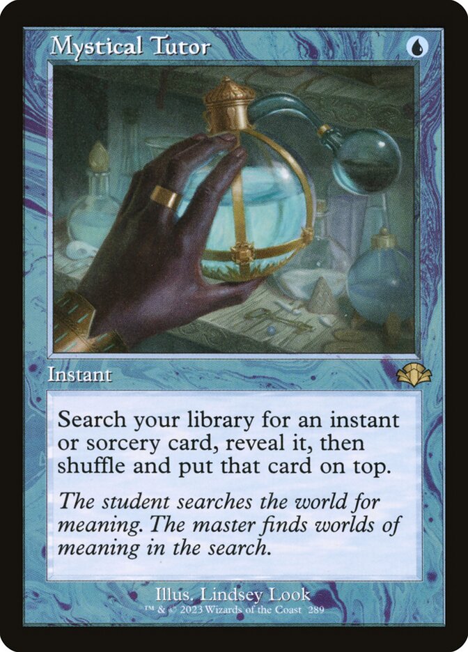 Mystical Tutor 289 (Dominaria Remastered)  - Retro Foil | Good Games Adelaide SA