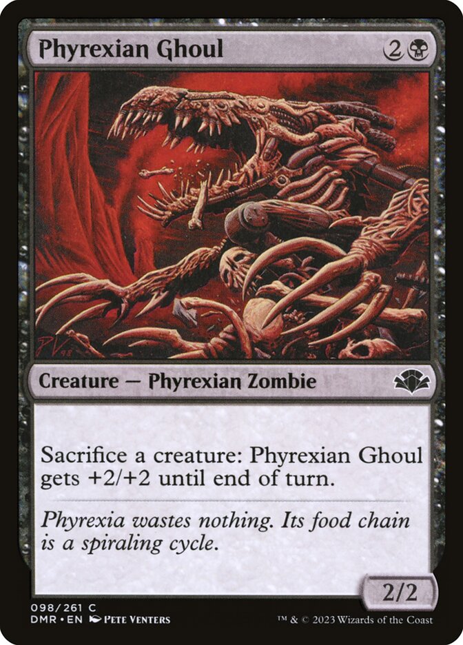 Phyrexian Ghoul 98 (Dominaria Remastered)  | Good Games Adelaide SA