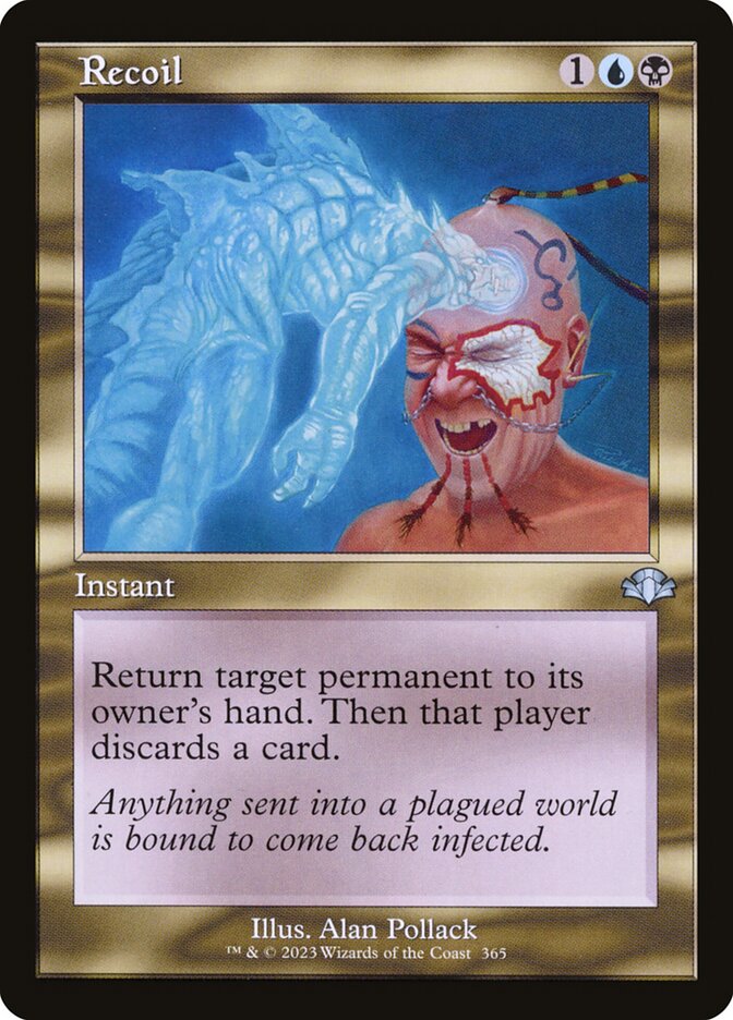 Recoil 365 (Dominaria Remastered)  - Retro Foil | Good Games Adelaide SA