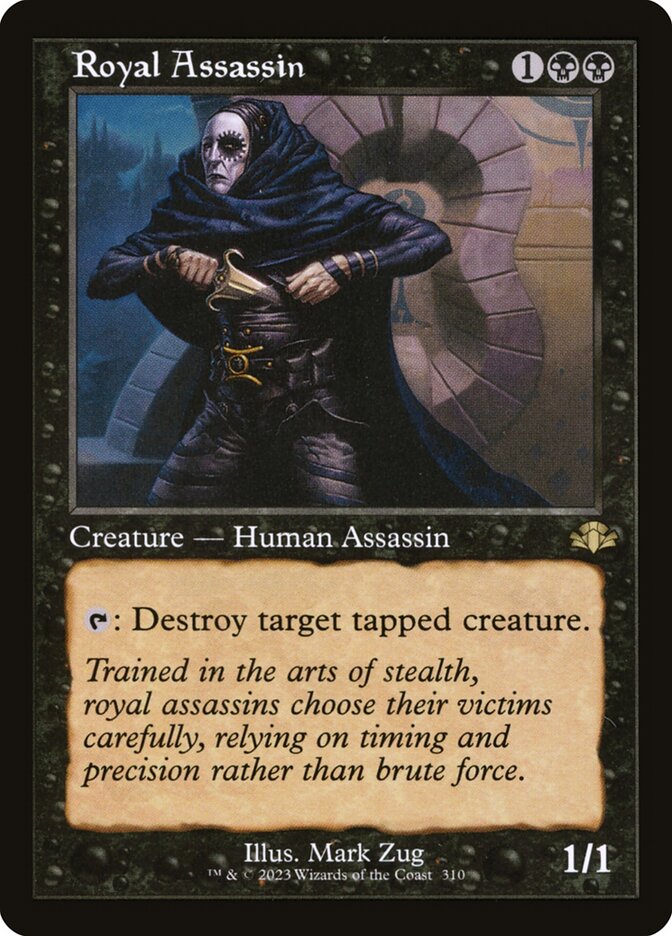 Royal Assassin 310 (Dominaria Remastered)  - Retro Foil | Good Games Adelaide SA