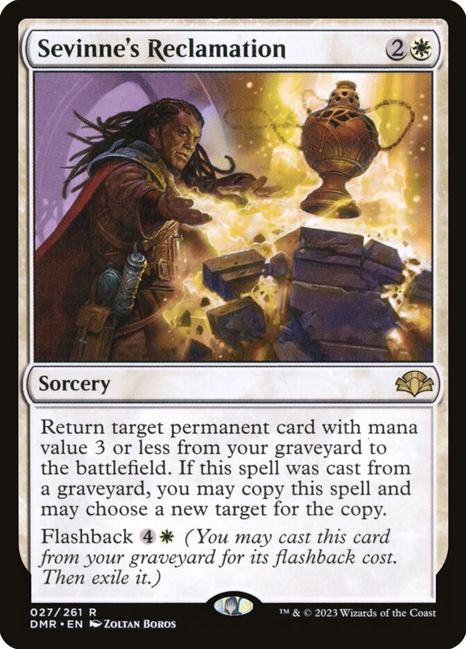 Sevinne's Reclamation 27 (Dominaria Remastered)  - Foil | Good Games Adelaide SA