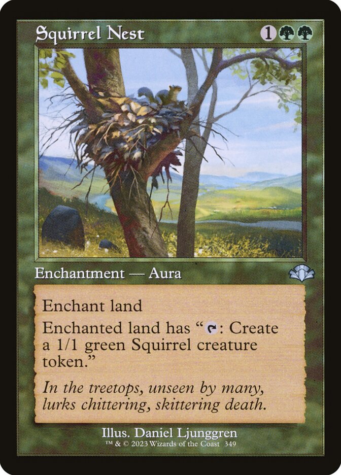 Squirrel Nest 349 (Dominaria Remastered)  - Retro | Good Games Adelaide SA