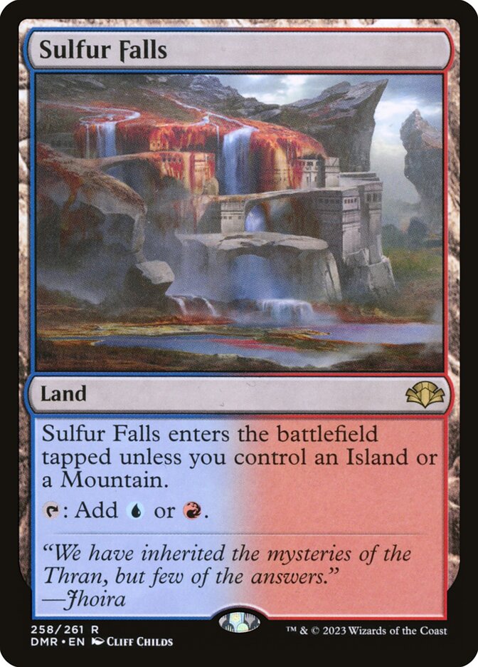 Sulfur Falls 258 (Dominaria Remastered)  | Good Games Adelaide SA