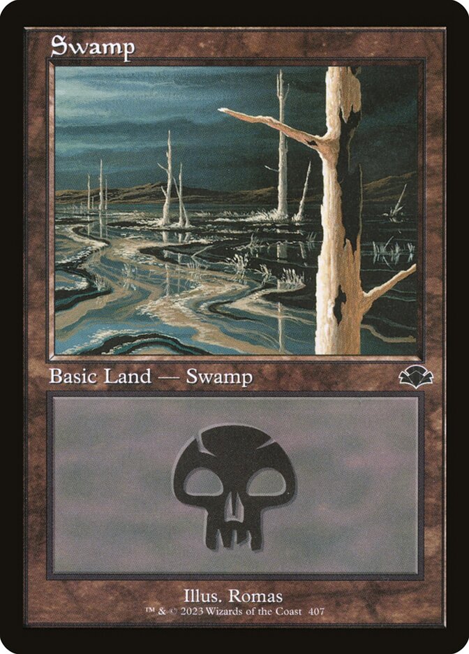 Swamp 407 (Dominaria Remastered)  - Retro | Good Games Adelaide SA